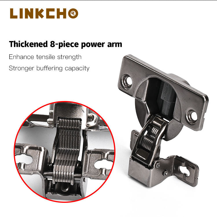 Outward-opening Concealed Hinges Wall-mounted Door Hinges 35mm Soft Closing 90