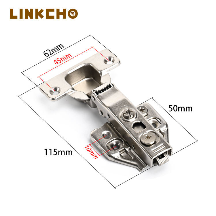 Wholesale 3D Door Hinges Detachable Cabinet Hydraulic Hinge Cold Rolled Steel Heavy Duty Soft Closing Furniture Hinges