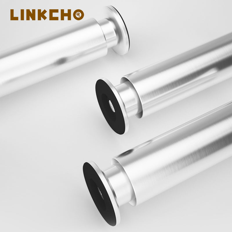 Furniture Hardware Modern Design Cylindrical Furniture Legs Chrome Metal Base Feet Stainless Steel Sofa Feet Patas Para Muebles
