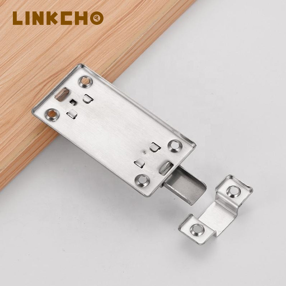 Stainless Steel Door Window Tower Bolt Latch Flush Sliding Door Barrel Tower Bolt Lock Latch