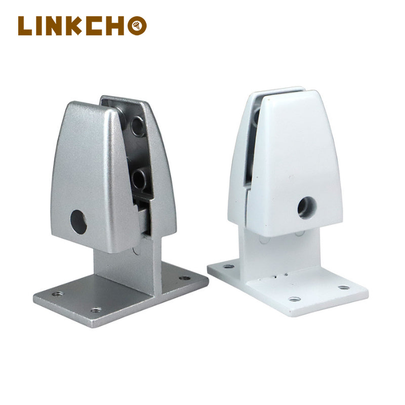 Wholesale Furniture High Quality Aluminum Alloy Glass Clamp Desk Partition Glass Clip