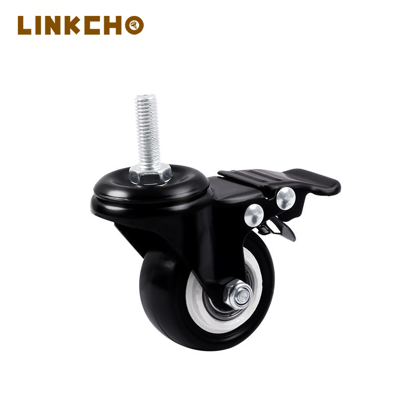 Plastic Universal Castor Roller Wheels Furniture Nylon/PVC Caster Heavy Duty Wheels for Wheels Casters
