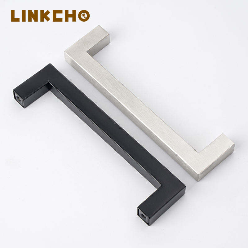 Profile Cabinet Handles Aluminum Edge Black Aluminium Kitchen Handle Stainless Steel Contemporary Kitchen Cupboard Handles Gold