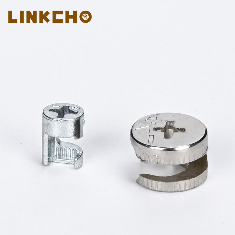 Full Set Three One Furniture Hardware Cam Lock Screw Connector Dowel Pin Fastener Miter Double Ended Connectors Shelf Supports