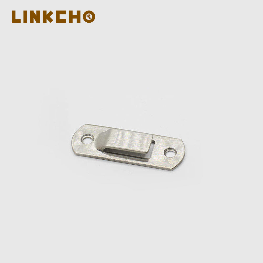 90 Degree Right Angle Door Latch Hasp Bending Latch Buckle Bolt Barn Sliding Lock Barrel Bolt With Screws for Toilet Doors