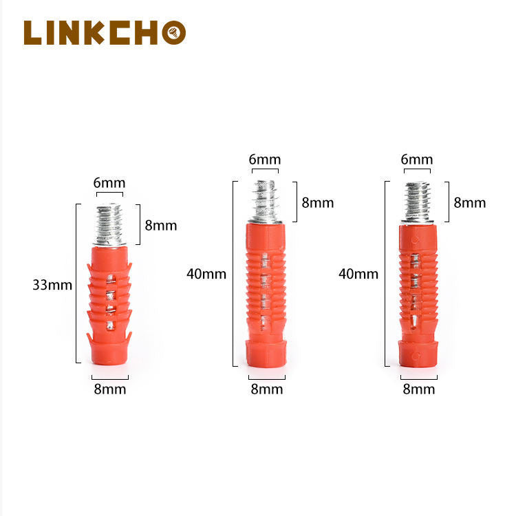 Two-in-One 34mm/40mm Invisible Connector for Kitchen Living Room Workshop Furniture Concealed Self-Tapping Wood Panels