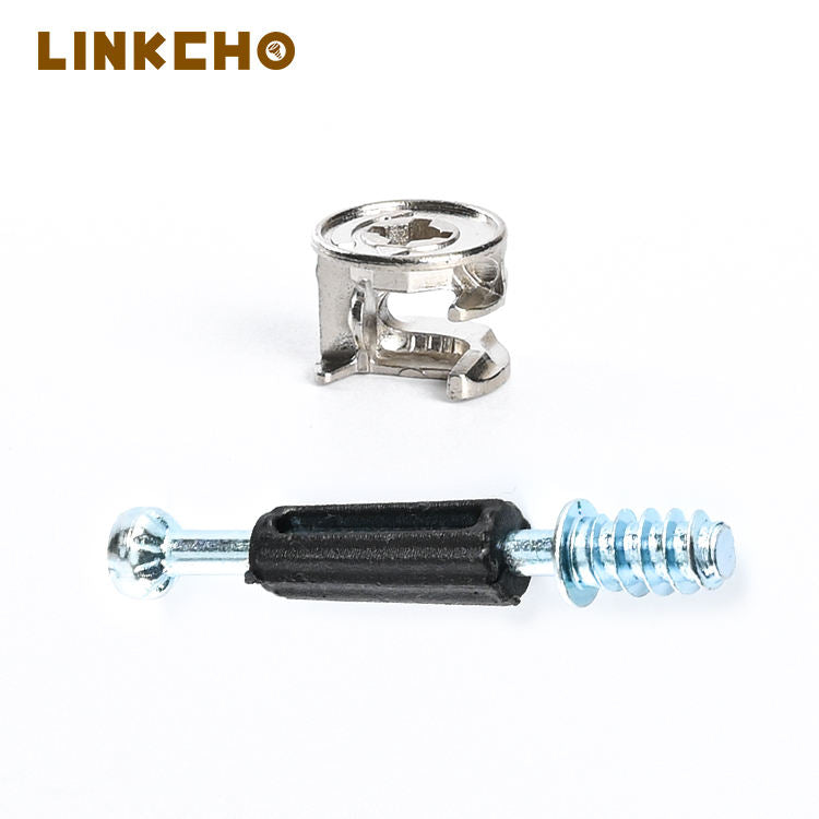 Invisible Three-in-one Furniture Connector Minifix Quick-release Rods and Cabinet Self-tapping Rod Hardware