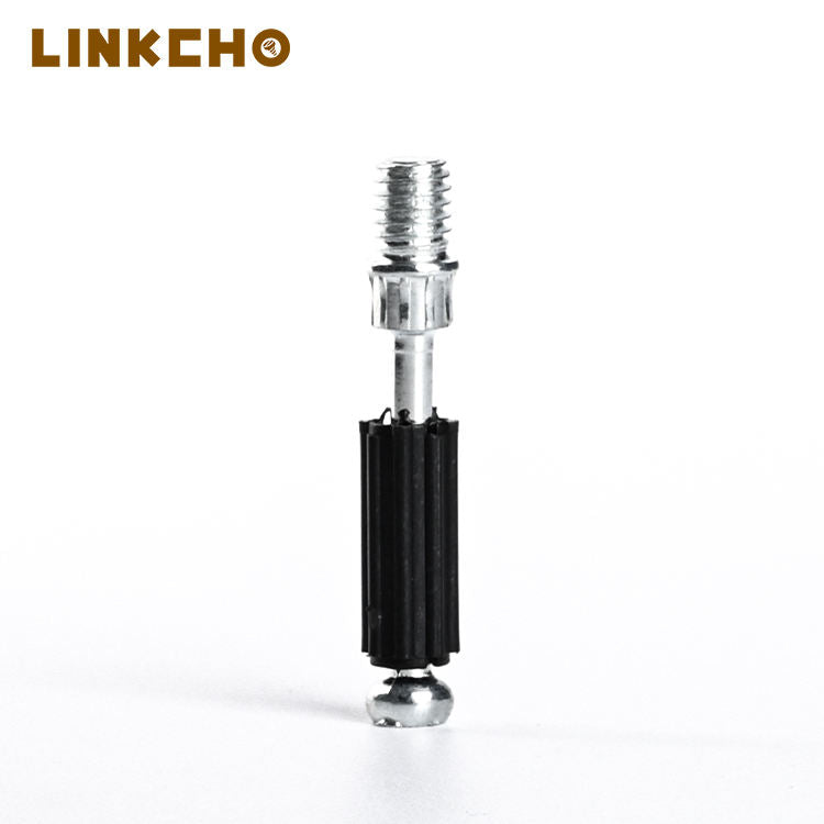 Adjustable Self Tapping Alloy Rod Furniture 3-in-1 Invisible Cam Lock Connectors Bed Plate Fastener Screw Bolts LINKCHO LZ-0112
