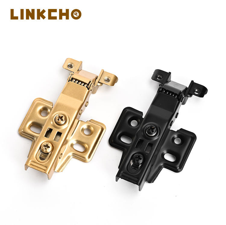 Hydraulic Golden Stainless Steel Frame Hinge Soft-Closing Silent High Quality Kitchen Bedroom Wine Cupboard Wardrobe