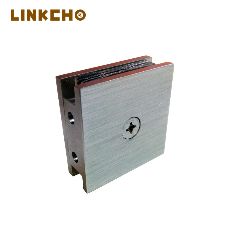No Drill Fixed Panel Clip Shower Glass Clamp Clip Glass Door Clamp