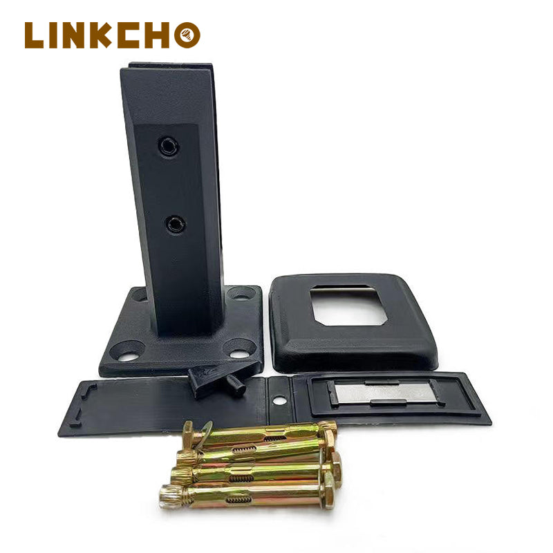Modern 304 Stainless Steel Glass Clip for Bathroom Swimming Pool Villa Stair Tempered Glass Punch-Free Base Fixed 201 Series