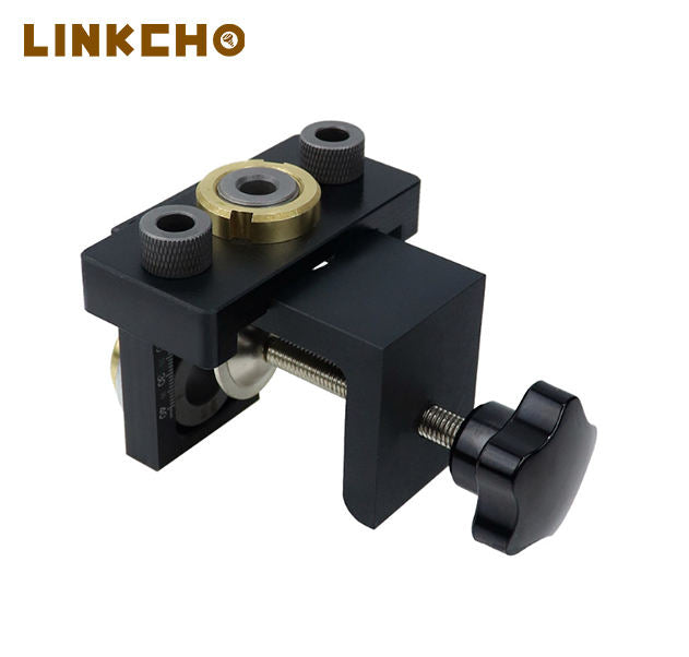 LINKCHO Adjustable 8/10/15 mm Plastic Drill Bit Guide Locator 3-in-1 DIY Carpentry Puncher Tools Kitchen Bathroom Customized OEM