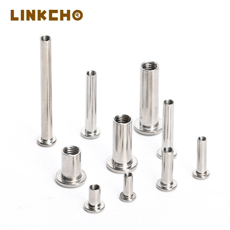 304 Stainless Steel Self-Locking High Quality Furniture Nut Flat Head Chamfered Hexagon LINKCHO MJB-M310 Grade 4 Nickel Plated