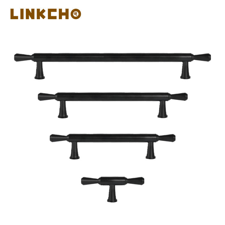 Modern Simple Solid Gold Brushed High-quality Durable Antirust Wardrobe Door Handles for Bedroom Dresser Cabinet Drawer Kitchen