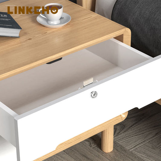 LINKCHO Office Desk Drawer Locks Wardrobe Extension Locks Solid Locks for Bedside File Cabinets and Bookshelves