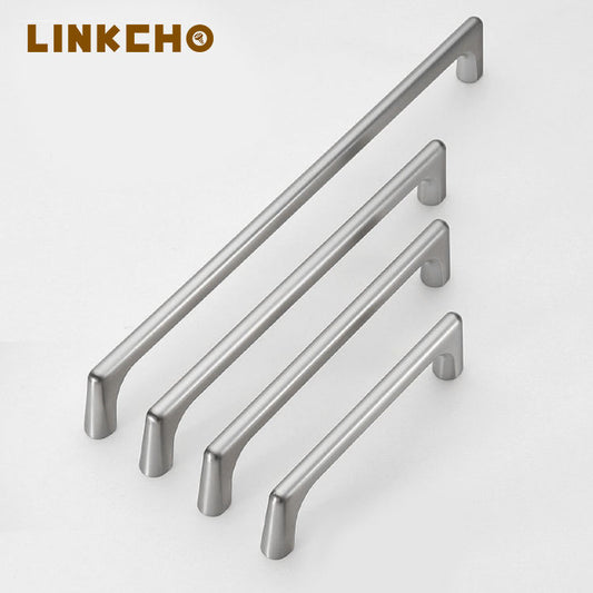 LINKHO Wholesale Zinc Alloy Bedroom Furniture Handles for Dresser Drawer Solid Cabinet-Durable