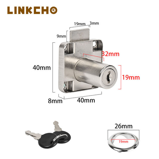 LINKCHO Wholesale Low Price Cabinet Lock Office Desk Drawer Locks Locks for Cabinet Home Furniture Drawer Camel Lock