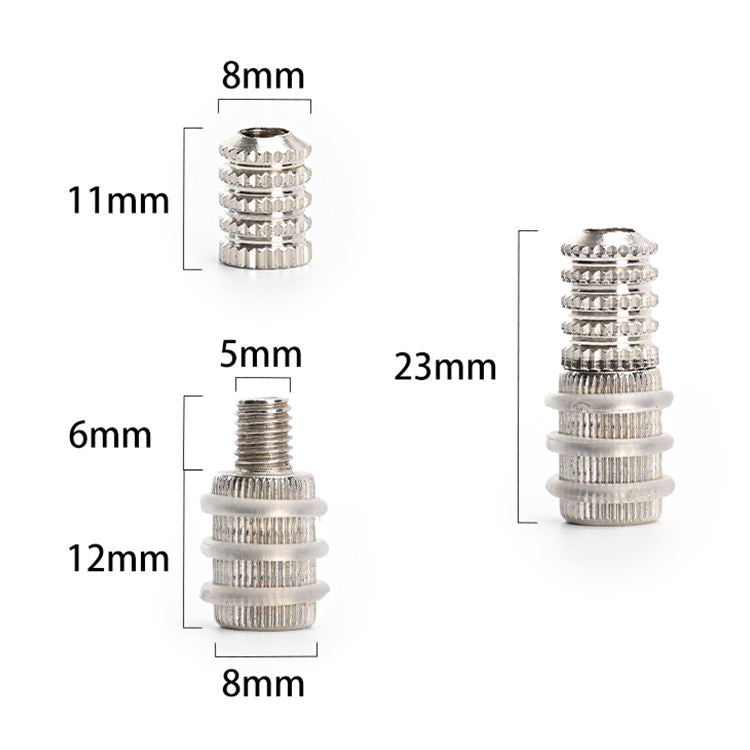 LINKCHO Glass Shelf Support With Rubber Ring Anti-scratch Glass Shelf Nails Cold-rolled Steel Glass Shelf Pins Support LINKCHO