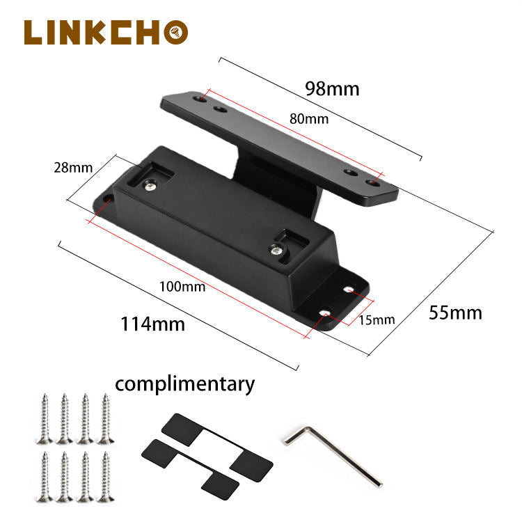 2D Adjustable Zinc-Alloy Invisible Hinge Narrow Frame Door Outward Opening Concealed Single-sided Slotted Soft Kitchen Bedroom