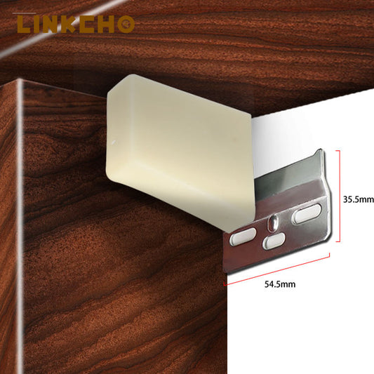 LINKCHO Cabinet Hanging Code-Plastic + Steel Kitchen Cabinet Hanger Hardware White/Yellow Custom Made DM-0215