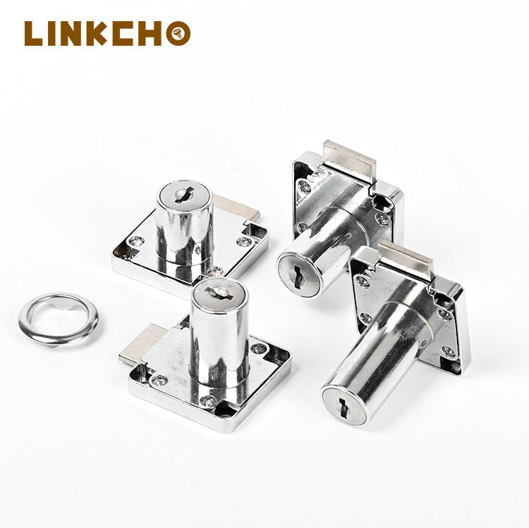 LINKCHO Office Desk Drawer Locks Wardrobe Extension Locks Solid Locks for Bedside File Cabinets and Bookshelves