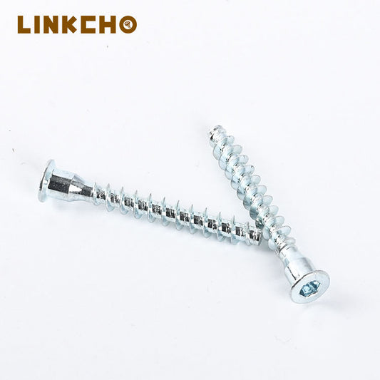 Countersunk Hexagon Self-tapping Over-the-mountain Wire Straight Repair Screws Stainless Steel M6*48 Zinc Plated Class 6 Inch