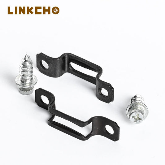 LINKCHO Quick Assembly 2 in 1 Concealed Connector Plastic Plywood Connector Invisible Wood Connector Furniture Hardware