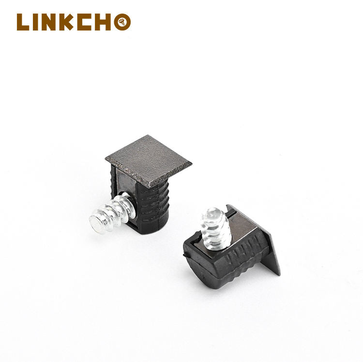 LINKCHO 12cm Minimalist Movable Three-in-One Layer Kitchen Cabinet Tray Shelf Support Fittings Connectors Zinc Alloy Plastic