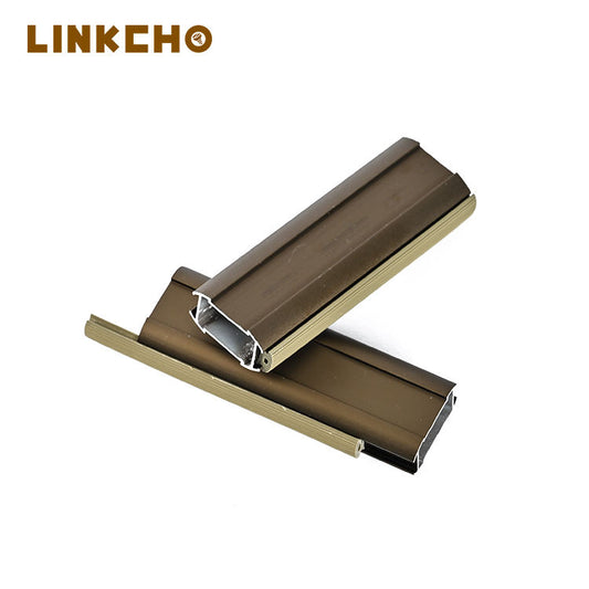 Furniture Cabinet Skinny Wardrobe Hanging Rod with Aluminum Alloy Modern Design Easy Assembly for Kitchen & Dining