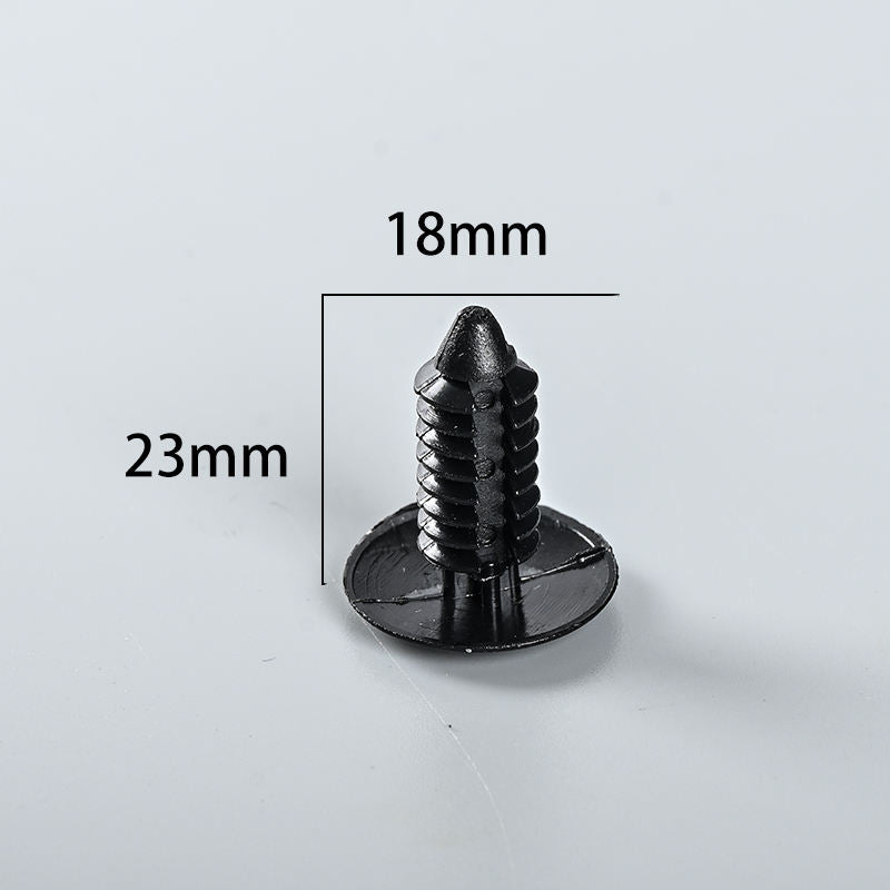 Wholesale LINKCHO Lc-6872 High Quality Plastic Nylon Automotive Christmas Tree Roof Clip Rivet Fastener DIN Standard White/Black