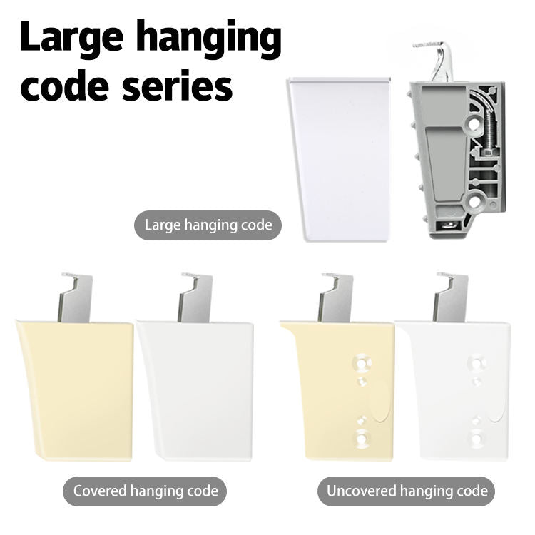 LINKCHO High-End ABS Suspension Plastic Shelf Bracket Hanging Kitchen Cabinet Hanger Code Easy Installation Cabinet Hanging
