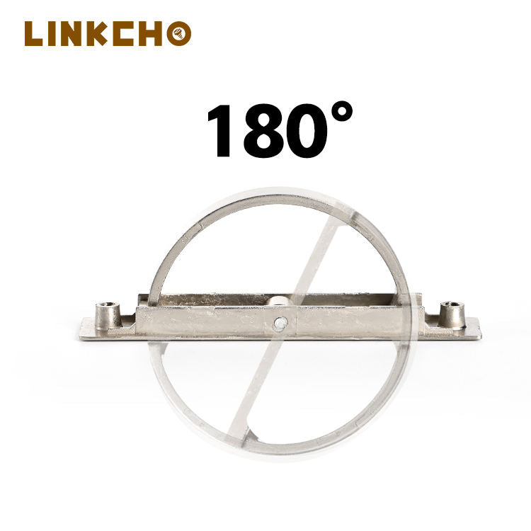 LINKCHO Stainless Steel Minimalist Wardrobe Door Handles with Concealed Flip Pull Design for Kitchen Cabinets Durable & Antirust