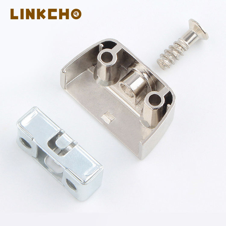 LINKCHO High Quality Durable Waterproof Zinc Alloy Double-leg Assembly Connector Strong Load Bearing Capacity Frosted Finish
