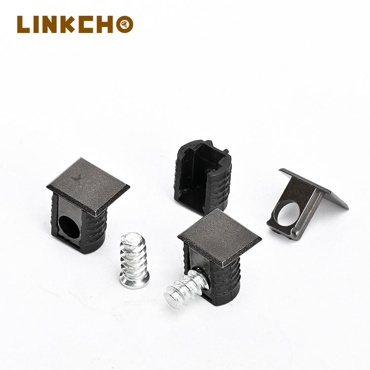 LINKCHO 12cm Minimalist Movable Three-in-One Layer Kitchen Cabinet Tray Shelf Support Fittings Connectors Zinc Alloy Plastic