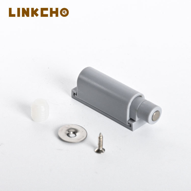 Plastic Damper Cupboard Rebound Device Invisible Push Door Touch Magnetic Anti-Noise Damping Buffer Push Open Hotel Kitchen