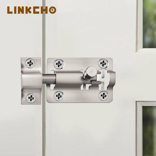 Wholesale Modern Stainless Steel Concealed Door Latch Slide Barrel Bolt Sliding Plug for Hotel Kitchen Use Easy Installation
