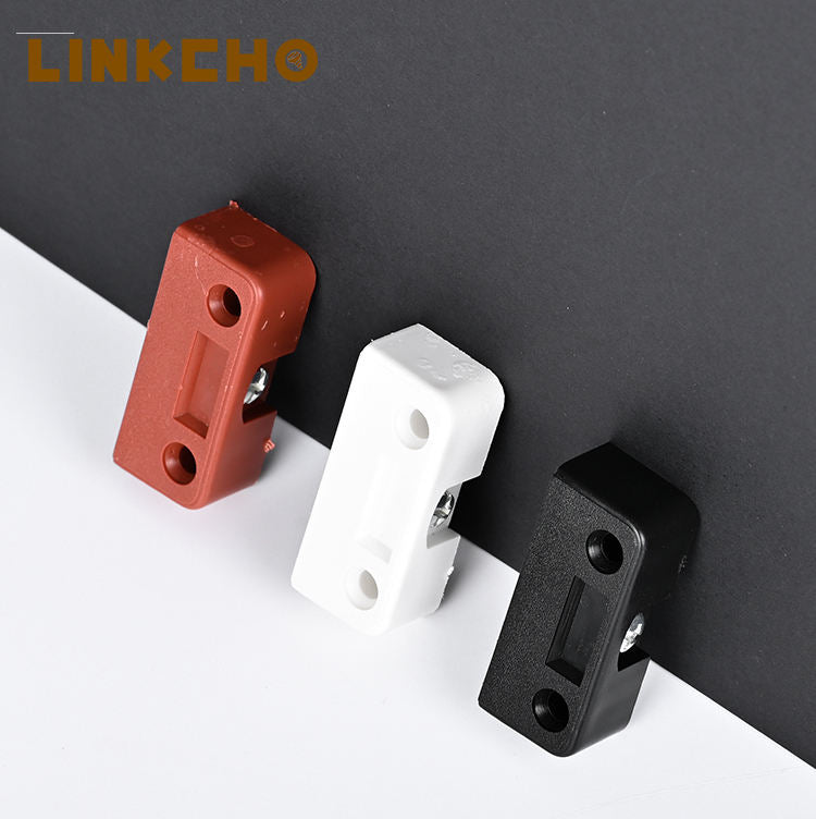 LINKCHO Wardrobe Knockdown Furniture Connector Jointing Block Fittings Plastic Furniture Connector Fitting Shelf Support