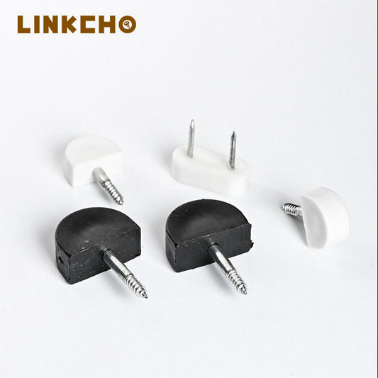 Accessories Plastic Nickel Plating Pointed Shelf Holders Pins Support Pegs With Nails Fittings for Kitchen Furniture