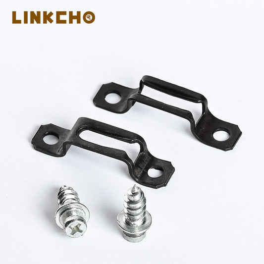 LINKCHO Quick Assembly 2 in 1 Concealed Connector Plastic Plywood Connector Invisible Wood Connector Furniture Hardware