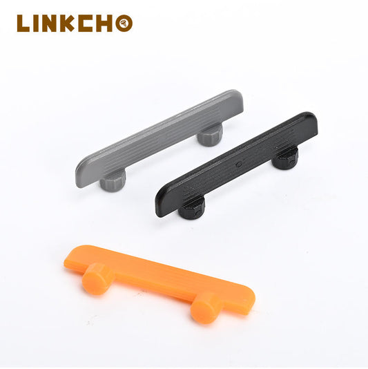 LINKCHO Nylon Invisible Connectors 6MM Strong & Durable Shelf Support Furniture Fastening Accessories for Glass Shelves Cabinet