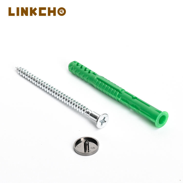 LINKCHO Metric Iron Zinc Plated Cross Head Expansion Bolt Set Plastic Self-tapping Screw Capped Fastener Tube High-strength Bolt