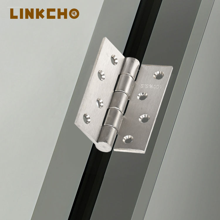 Wholesale High Quality 4 Inch 3.8mm Thick Stainless Steel 270 Degree Bearing Hinge for Bedroom Bathroom Wood Doors Contemporary