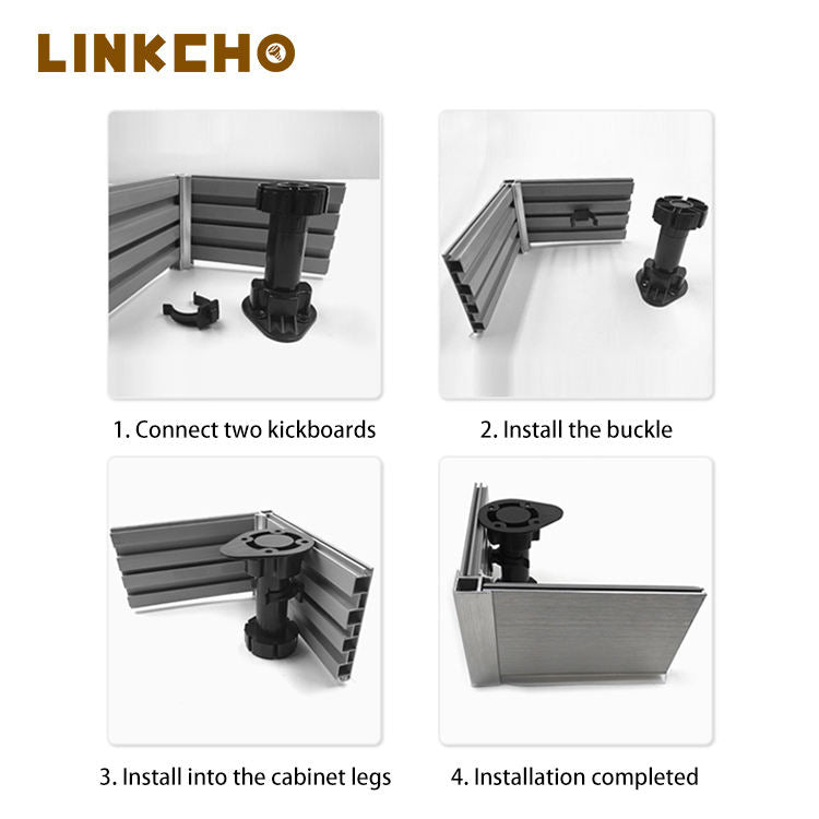 Adjustable Table Leg Support Plastic Heavy Duty Stable Anti-Slip Desk Foot Bracket Modern Living Room Bedroom Home Office