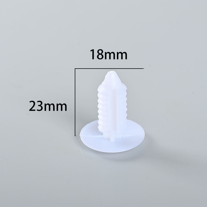 Wholesale LINKCHO Lc-6872 High Quality Plastic Nylon Automotive Christmas Tree Roof Clip Rivet Fastener DIN Standard White/Black