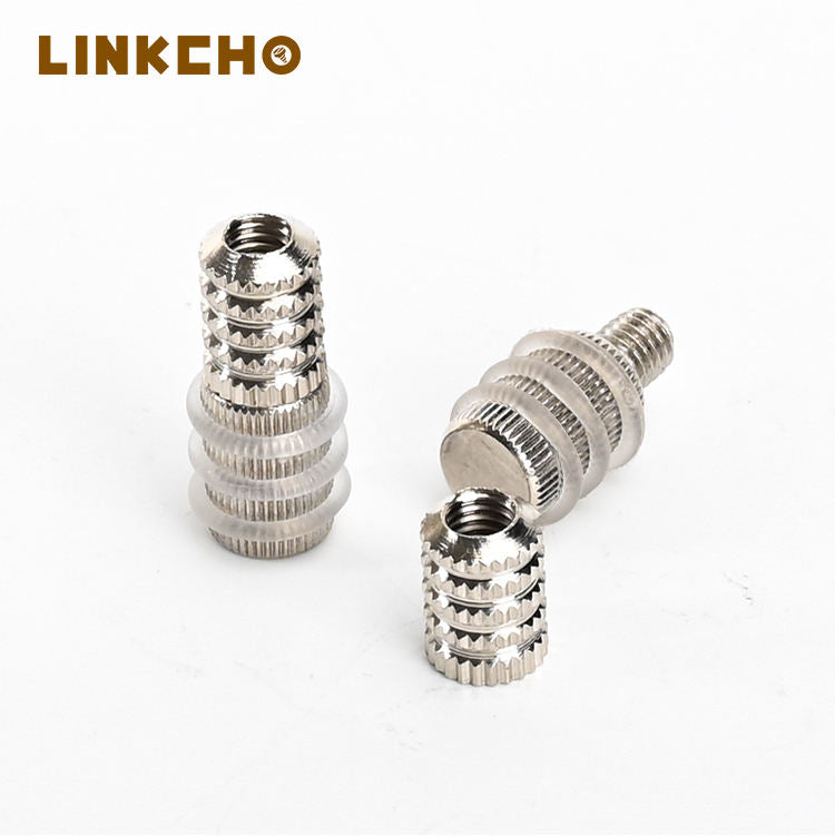 LINKCHO Glass Shelf Support With Rubber Ring Anti-scratch Glass Shelf Nails Cold-rolled Steel Glass Shelf Pins Support LINKCHO