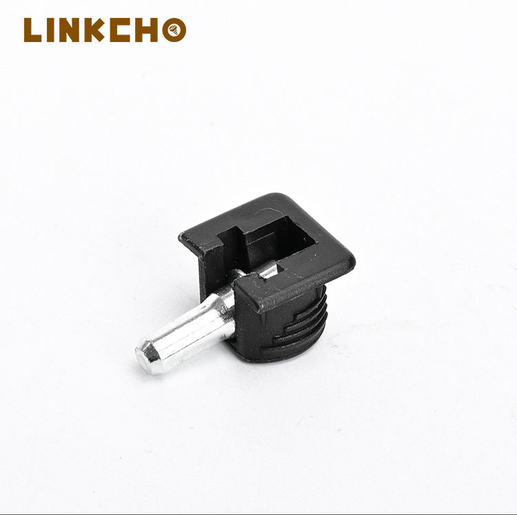 Two-in-One Plate Supports with Hidden Sliding Cover Iron Wooden Furniture Hardware Connector Shelf Support Concealed Design
