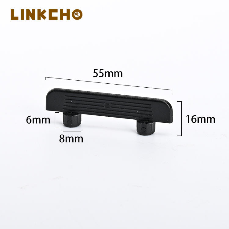 LINKCHO Nylon Invisible Connectors 6MM Strong & Durable Shelf Support Furniture Fastening Accessories for Glass Shelves Cabinet