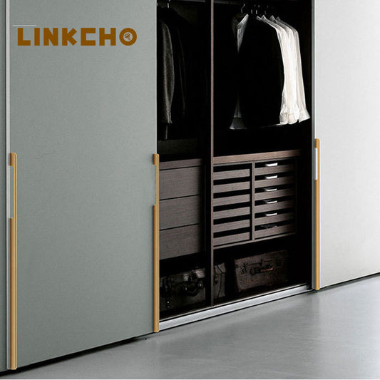 America Style Furniture Handles Knobs Cabinet Handle Black Hardware Accessories Drawer Long Pull Handle