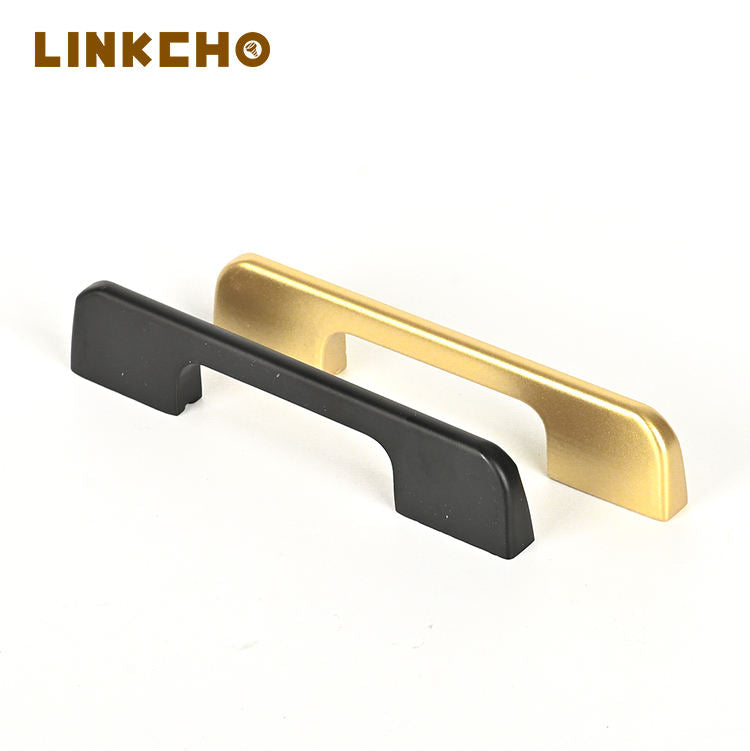 America Style Furniture Handles Knobs Cabinet Handle Black Hardware Accessories Drawer Long Pull Handle