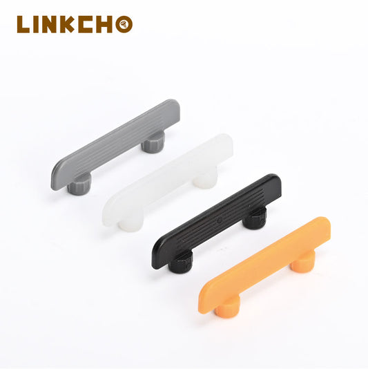 LINKCHO Nylon Invisible Connectors 6MM Strong & Durable Shelf Support Furniture Fastening Accessories for Glass Shelves Cabinet